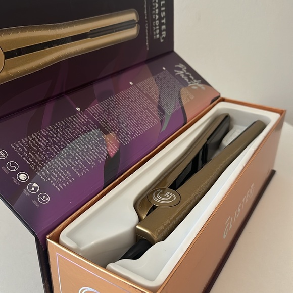 New, never used limited edition flat iron with selfie ring included. - Picture 2 of 2